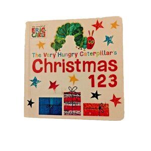 Very Hungry Caterpillars Christmas 123 by Eric Carle 2015 Children Board Book